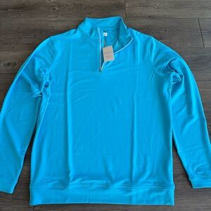 ❗️SALE❗️Peter Millar Blue Quarter-Zip Pullover